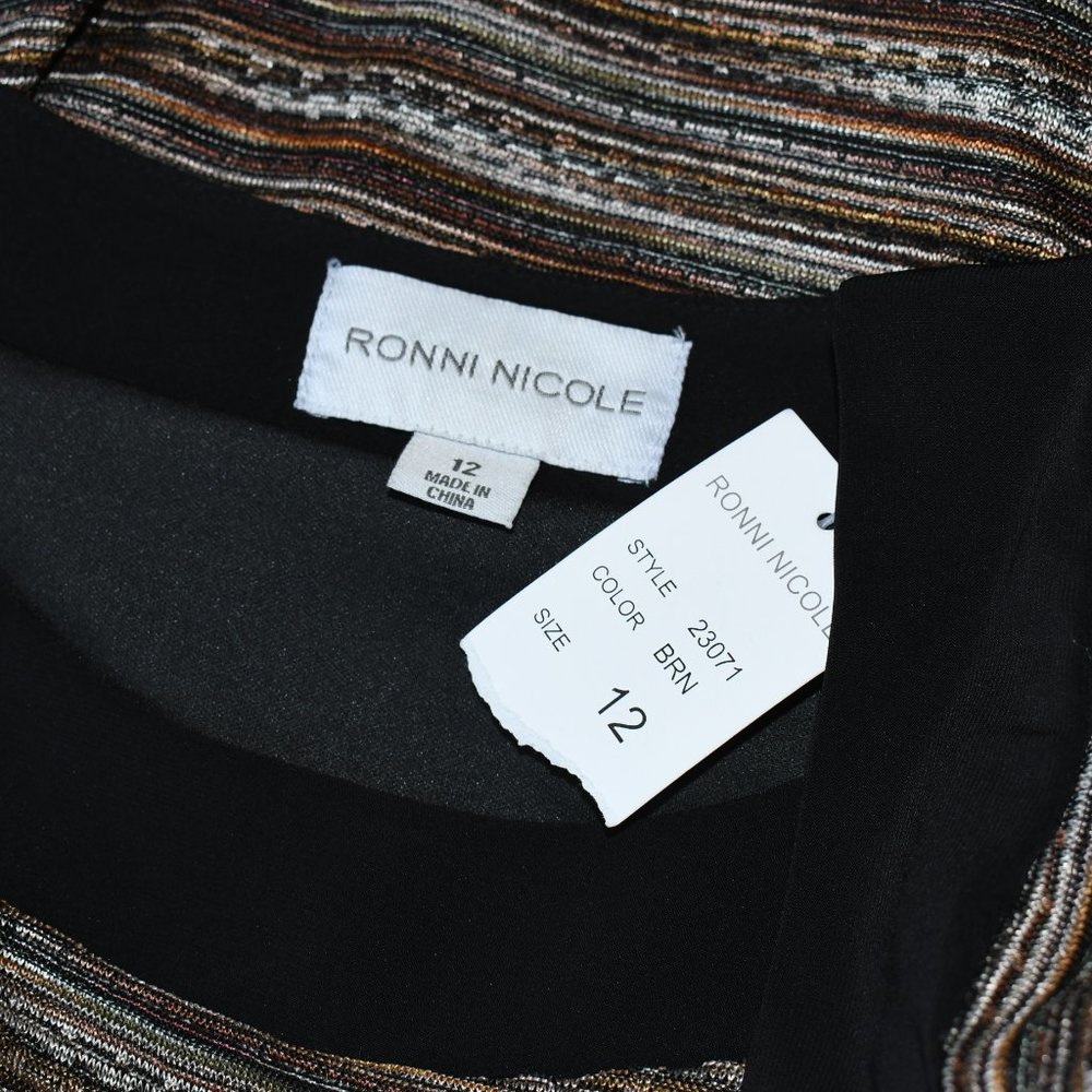 Ronni Nicole Multicolored Dress NWT - Picture 3 of 3